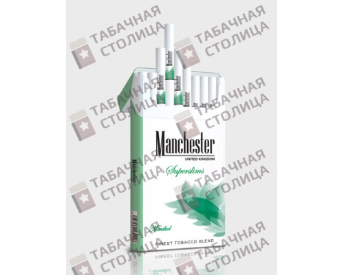 Сигареты Manchester Superslims Menthol